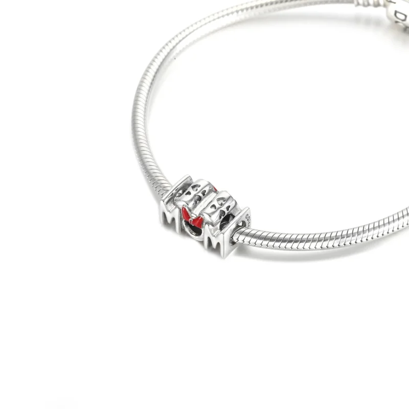 (zdjęcie do) Disney, charms Kokarda Myszki Minnie i Mama - 799363C01 - Wyświetl 5