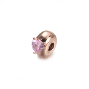 Klips Błękitne serce solitaire - 789203C02