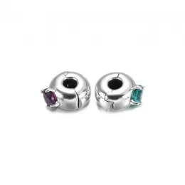 Klips Fioletowy solitaire - 799204C02