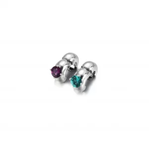Klips Fioletowy solitaire - 799204C02