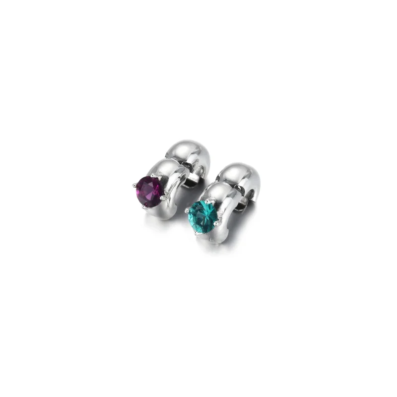 (zdjęcie do) Klips Fioletowy solitaire - 799204C02 - Wyświetl 7