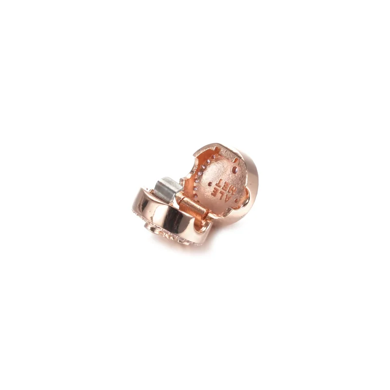 (zdjęcie do) Klips Pandora Błyszcząca różowa kotwica - 789019C01 - Wyświetl 4