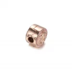 Klips Pandora Błyszcząca różowa kotwica - 789019C01