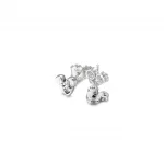 Kolczyki sztyfty Zarys sylwetek Miki i Minnie, Disney - 299258C01