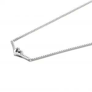 Naszyjnik Lśniące serce wishbone - 399273C01