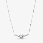 Naszyjnik Lśniące serce wishbone - 399273C01