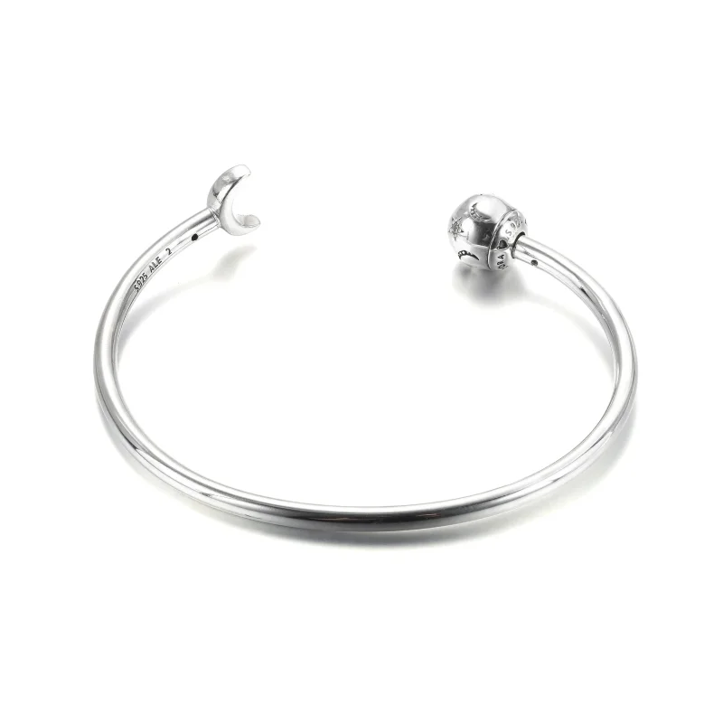 (zdjęcie do) Otwarta bransoletka bangle Księżyc i gwiazdy - 599120C01 - Wyświetl 3