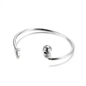 Otwarta bransoletka bangle Księżyc i gwiazdy - 599120C01