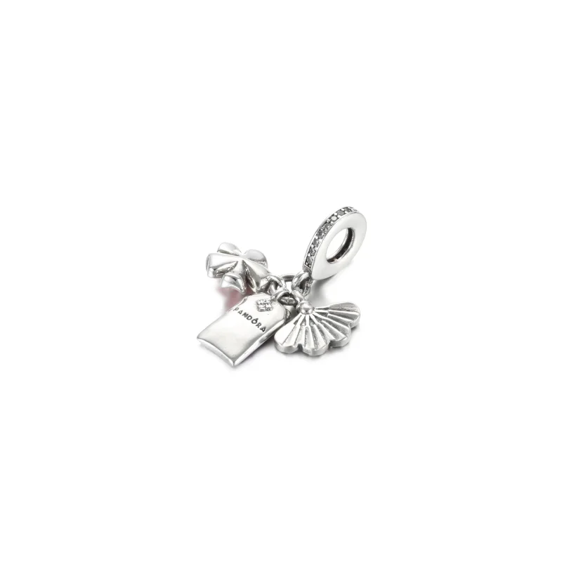 (zdjęcie do) Zawieszka Sakura, Omamori i wachlarz - 799326C01 - Wyświetl 3