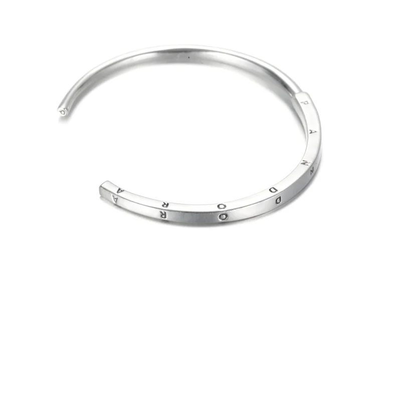 (zdjęcie do) Bransoletka bangle Pandora Signature - 599493C00 - Wyświetl 3