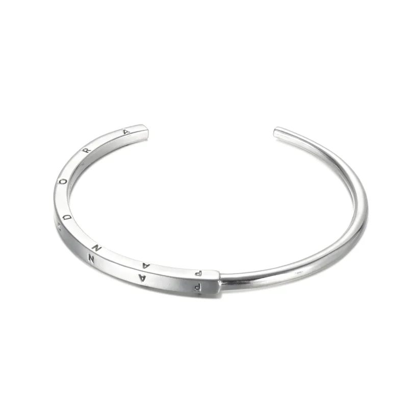 (zdjęcie do) Bransoletka bangle Pandora Signature - 599493C00 - Wyświetl 6