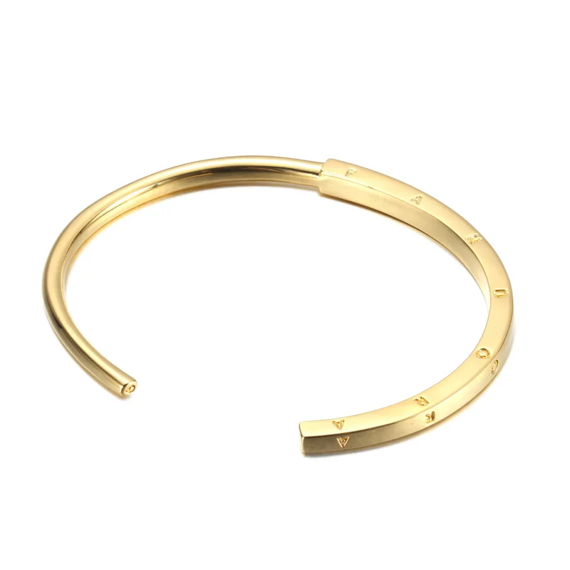 (zdjęcie do) Bransoletka bangle Pandora Signature I-D - 569493C00 - Wyświetl 2