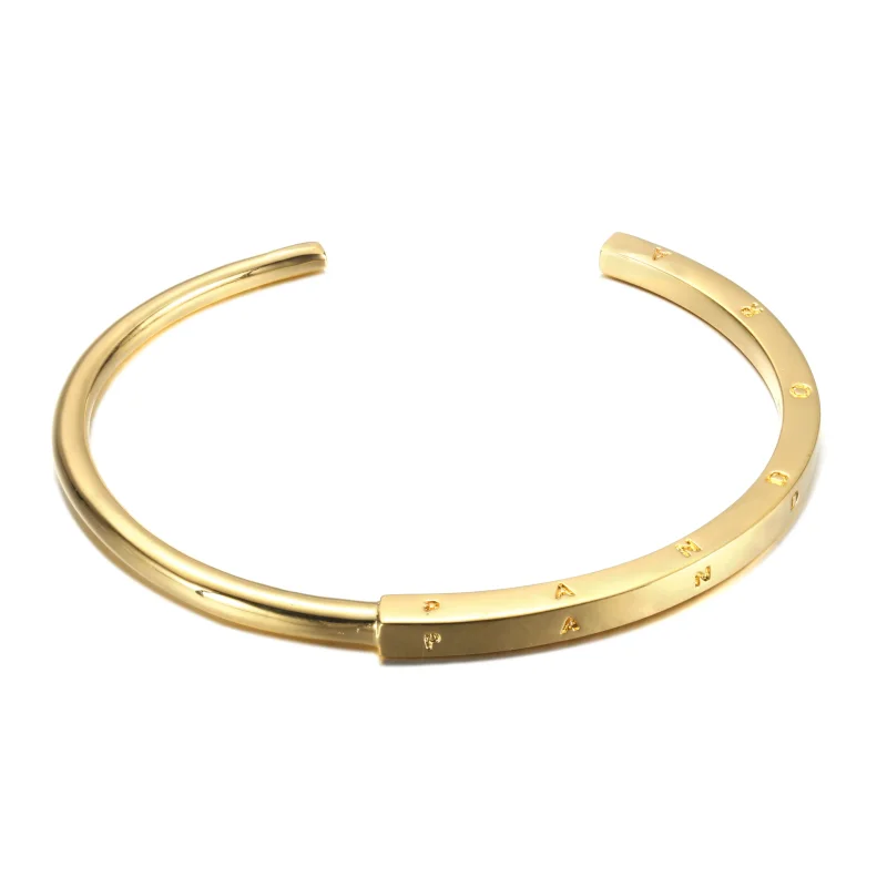 (zdjęcie do) Bransoletka bangle Pandora Signature I-D - 569493C00 - Wyświetl 3