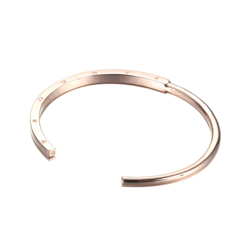 (zdjęcie do) Bransoletka bangle Pandora Signature I-D - 589493C00 - Wyświetl 2