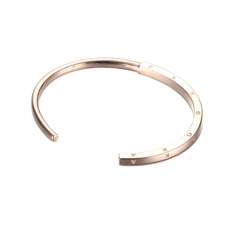 (zdjęcie do) Bransoletka bangle Pandora Signature I-D - 589493C00 - Wyświetl 3