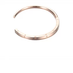Bransoletka bangle Pandora Signature I-D - 589493C00