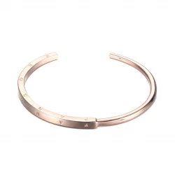 Bransoletka bangle Pandora Signature I-D - 589493C00