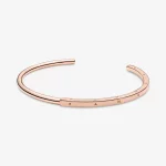 Bransoletka bangle Pandora Signature I-D - 589493C00