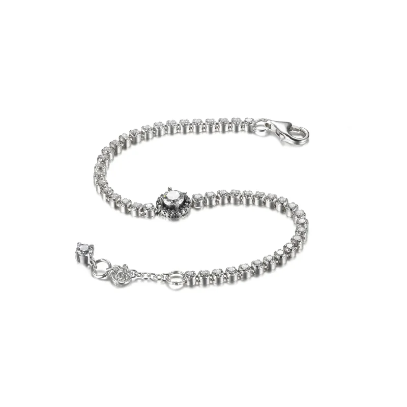 (zdjęcie do) Bransoletka tenisowa z lśniącą obwódką - 599416C01 - Wyświetl 3