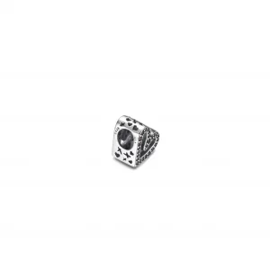 Charms Błyszczące Rubinowe Czerwone Serce Odręczne - 798692C02