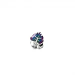 Charms Fioletowo-zielony liść - 799542C01