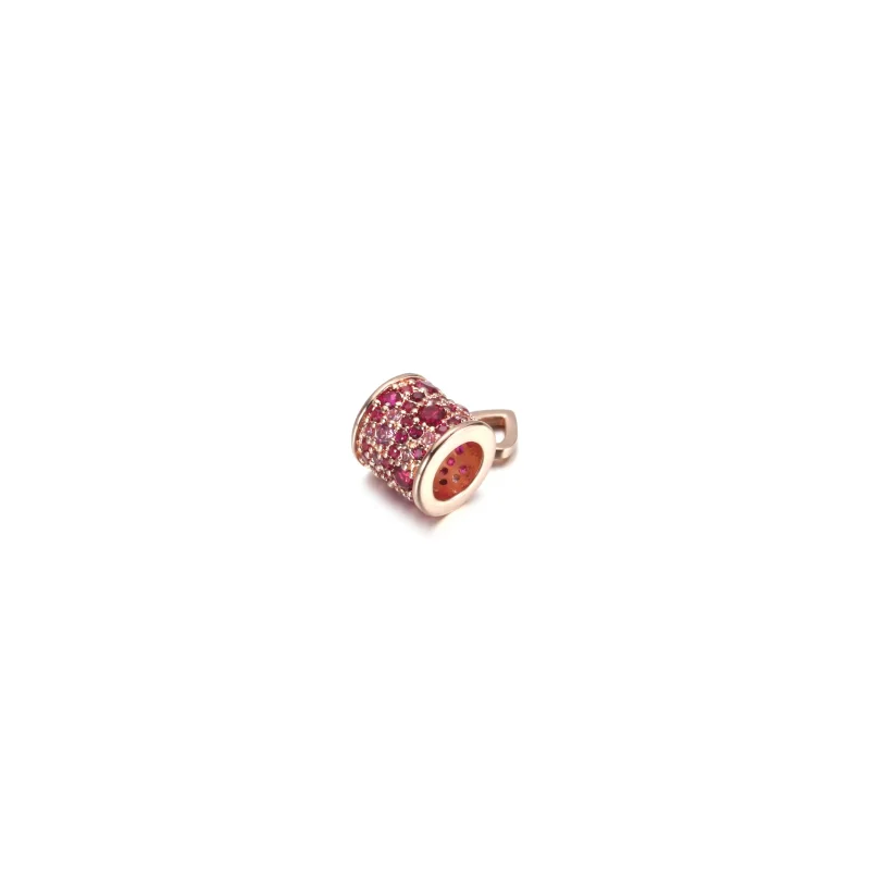 (zdjęcie do) Charms Pavé Freehand Heart Barrel - 789548C01 - Wyświetl 3