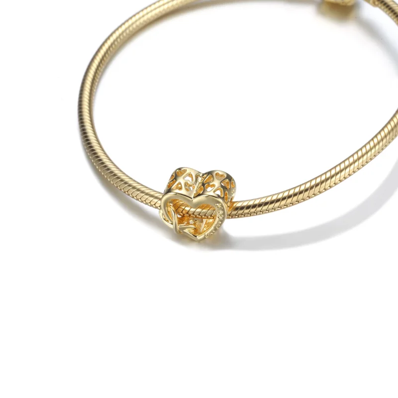 (zdjęcie do) Charms Serce „Kocham Cię Mamo” z symbolem nieskończoności - 759515C00 - Wyświetl 5