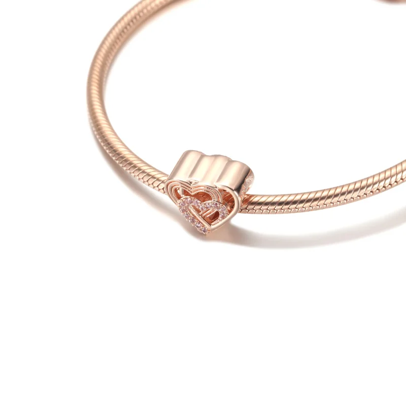 (zdjęcie do) Charms Splecione serca miłości - 789529C01 - Wyświetl 5
