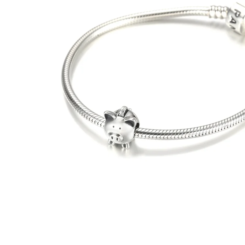 (zdjęcie do) Charms Urocza świnka skarbonka - 799549C00 - Wyświetl 5