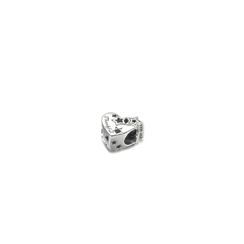 (zdjęcie do) Charms Wdzięczne serce i gwiazdy - 799527C01 - Wyświetl 3