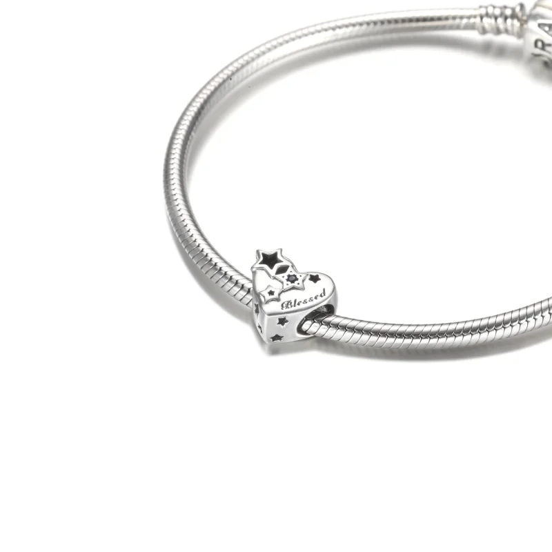 (zdjęcie do) Charms Wdzięczne serce i gwiazdy - 799527C01 - Wyświetl 5