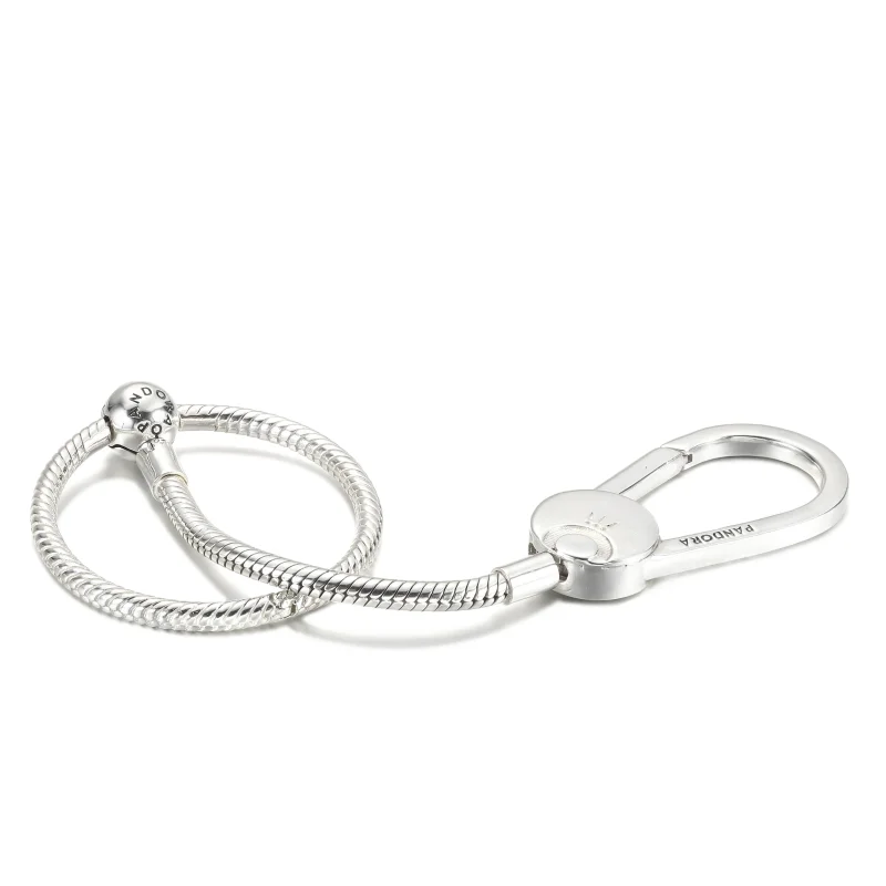 (zdjęcie do) Duży brelok do torebki na charmsy Pandora Moments - 399571C00 - Wyświetl 5