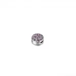 Klips Różowy szyk Pavé - 799362C01