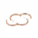 Kolczyki obręcze Pandora Moments Charm - 289532C00