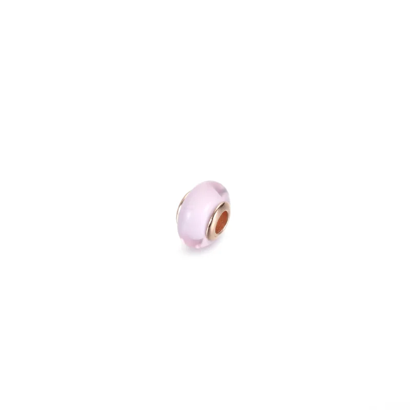 (zdjęcie do) Różowy charms z matowego szkła Murano - 789421C00 - Wyświetl 2