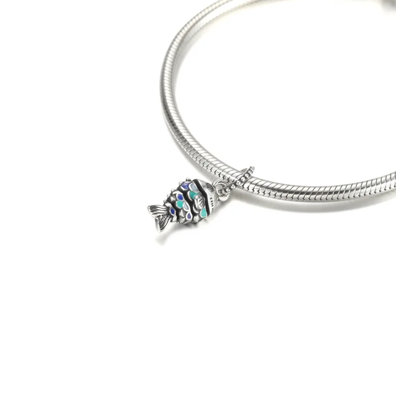 (zdjęcie do) Zawieszka Błękitna rybka - 799428C01 - Wyświetl 5