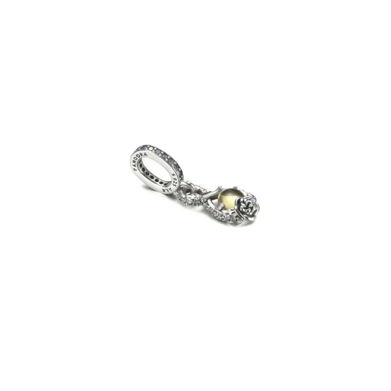 (zdjęcie do) Zawieszka Disney Bella Nieskończoność i róża - 399525C01 - Wyświetl 4