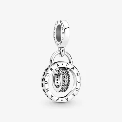 Zawieszka Kręgi z logo Pandora - 799490C01