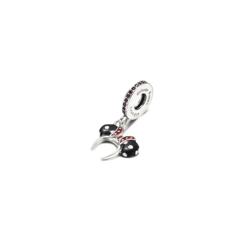(zdjęcie do) Zawieszka Myszka Minnie Czarno-biała opaska na ucho - P400942464791 - Wyświetl 2