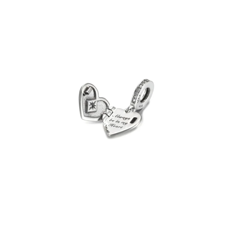 (zdjęcie do) Zawieszka Otwierany medalion w kształcie serca - 799537C01 - Wyświetl 4