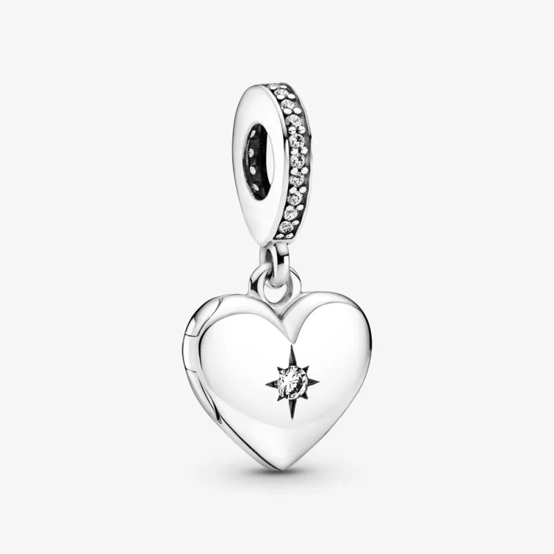 (zdjęcie do) Zawieszka Otwierany medalion w kształcie serca - 799537C01