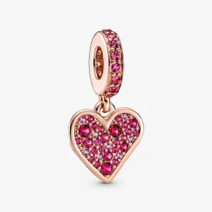 Zawieszka Pavé Freehand Serce - 789565C01
