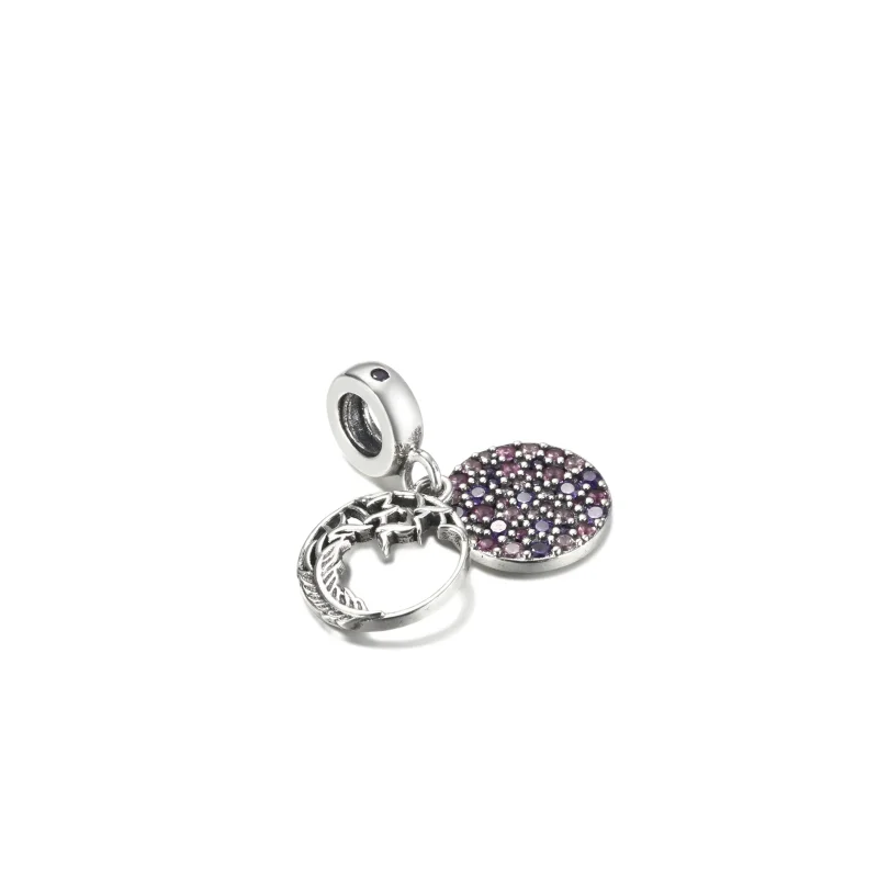 (zdjęcie do) Zawieszka Pióro pavé - 799561C01 - Wyświetl 2