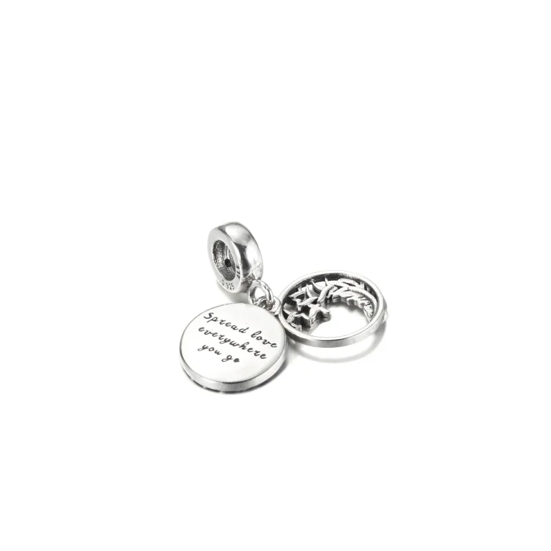 (zdjęcie do) Zawieszka Pióro pavé - 799561C01 - Wyświetl 4