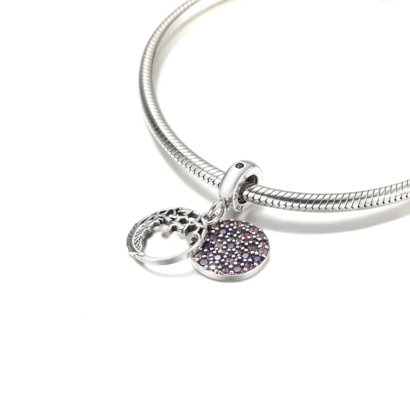 (zdjęcie do) Zawieszka Pióro pavé - 799561C01 - Wyświetl 5