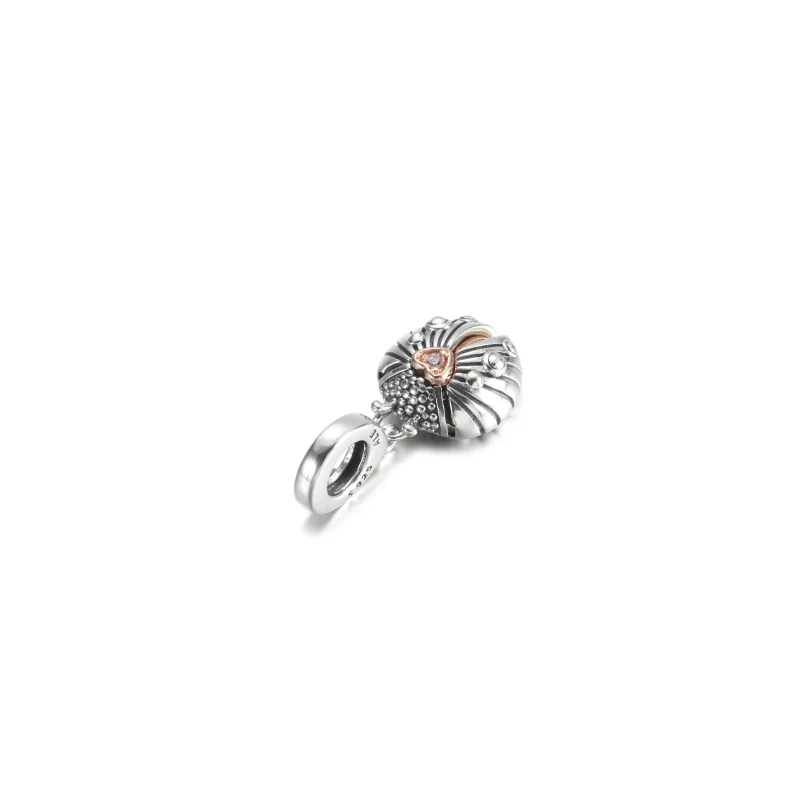 (zdjęcie do) Charms Pandora Club 2022 Biedronka I Serce - 780072C01 - Wyświetl 4