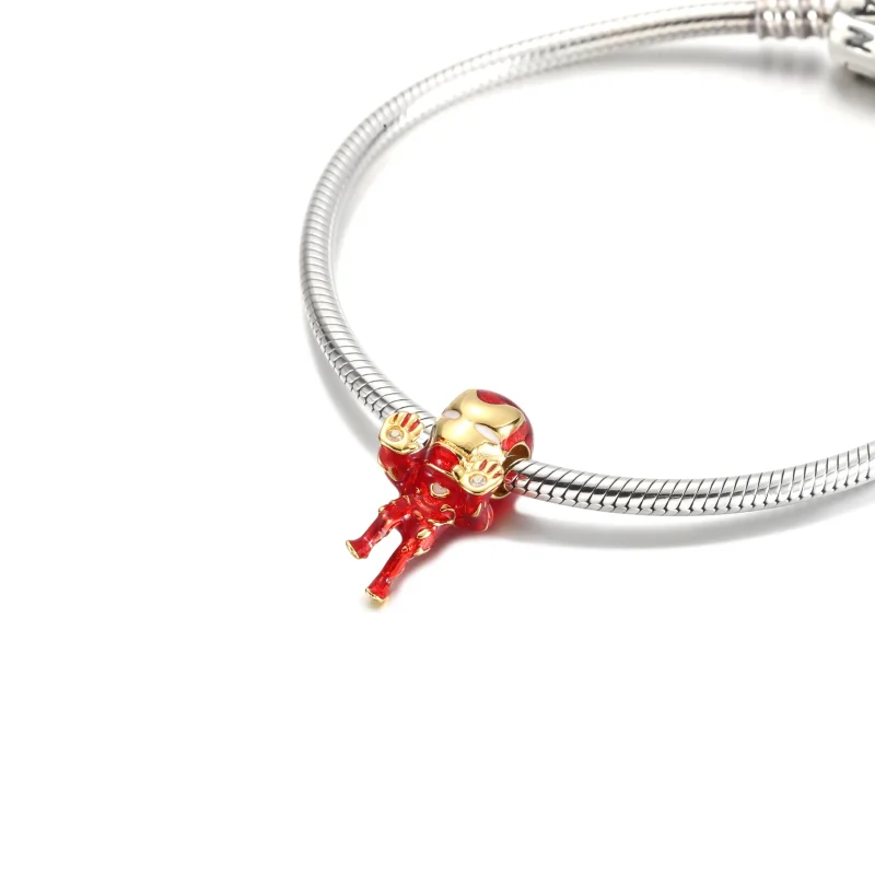 (zdjęcie do) Charms PANDORA Iron Man, Marvel, Avengers - 760268C01 - Wyświetl 4