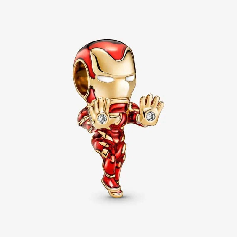 (zdjęcie do) Charms PANDORA Iron Man, Marvel, Avengers - 760268C01
