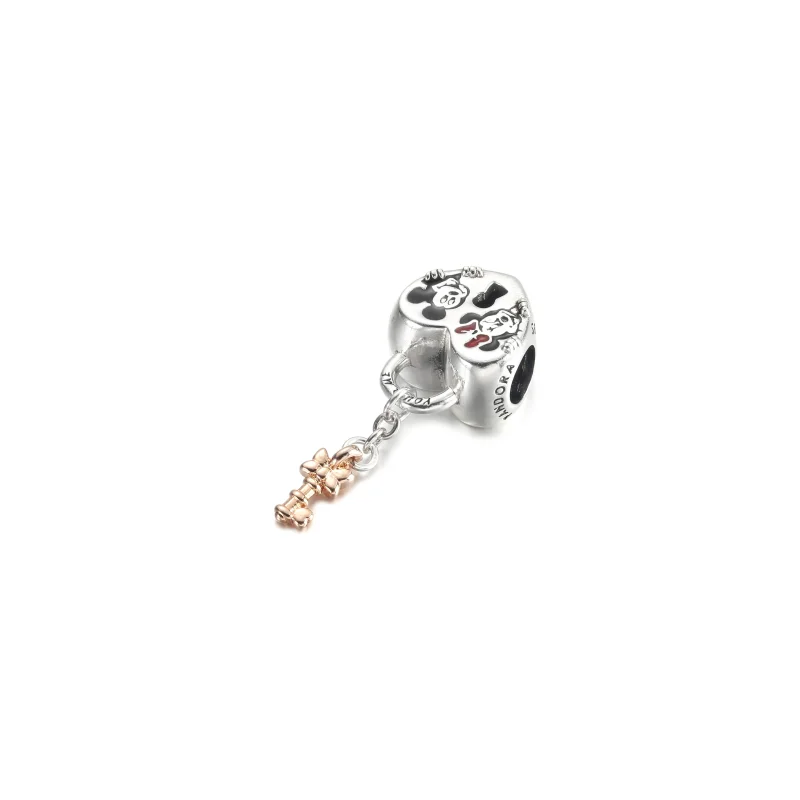 (zdjęcie do) Charms PANDORA Kłódka z Myszkami Miki i Minnie Disneya - 780109C01 - Wyświetl 2