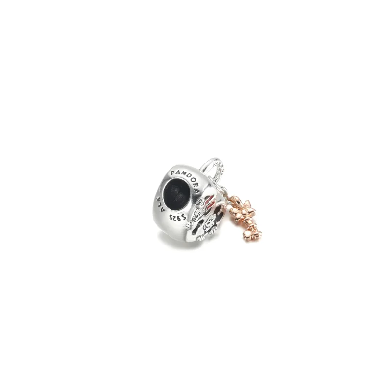 (zdjęcie do) Charms PANDORA Kłódka z Myszkami Miki i Minnie Disneya - 780109C01 - Wyświetl 4